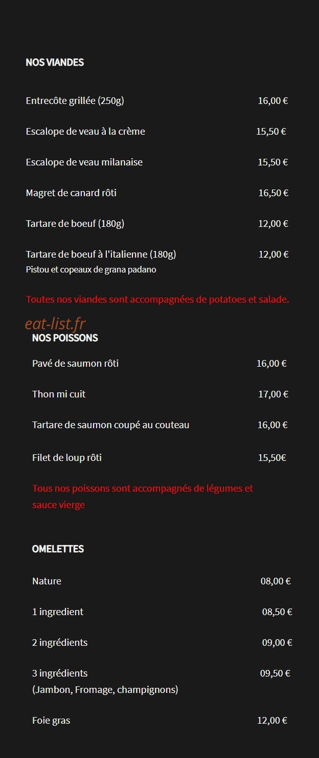 Les Terrasses du Parc Impérial — carte page 2