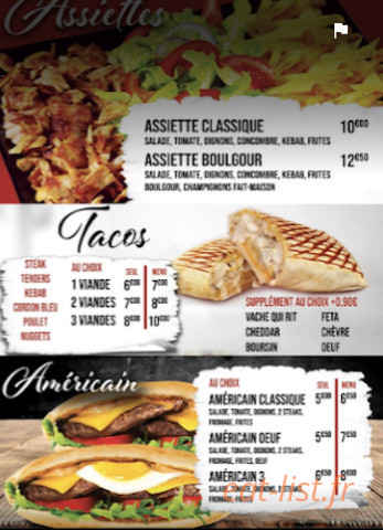 Lil’s Food — carte page 2