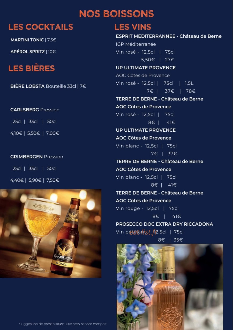Lobsta — carte page 4