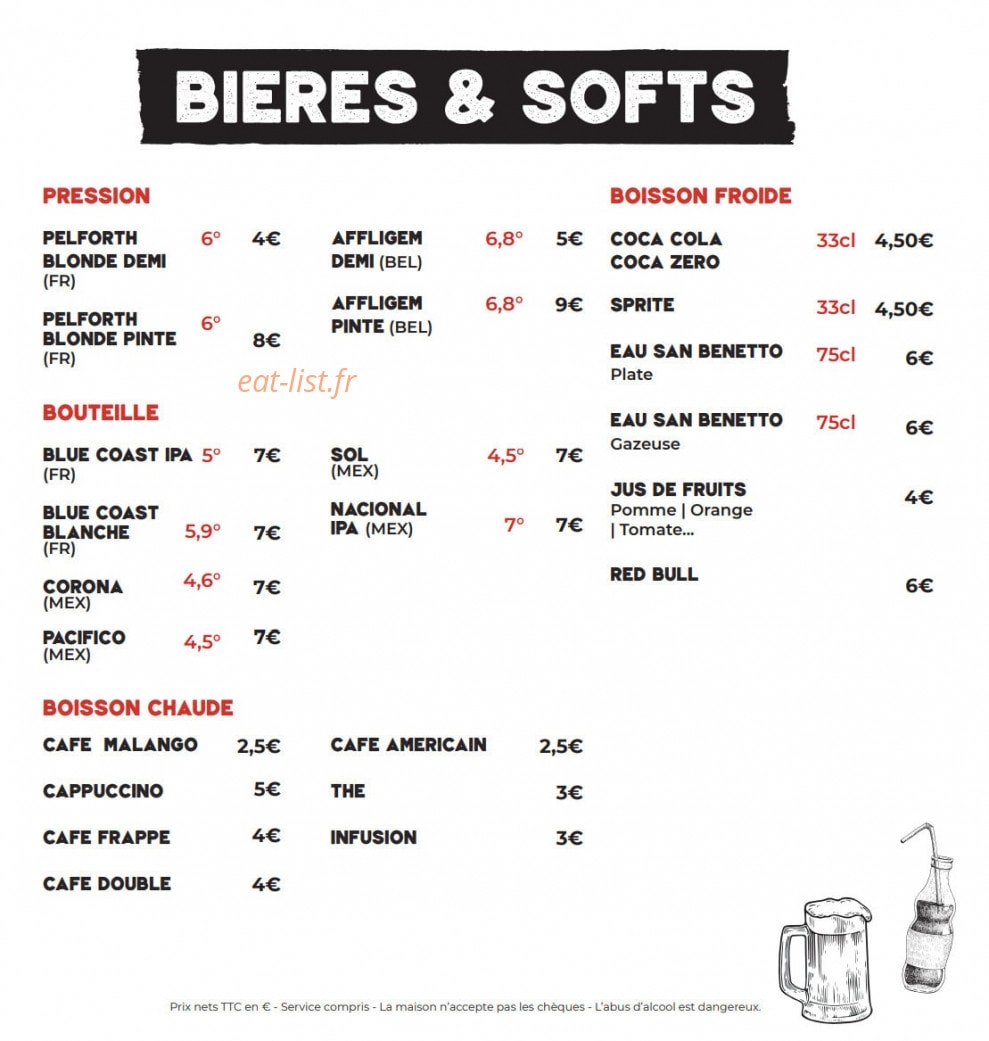 Loka Bar Kitchen — carte page 5