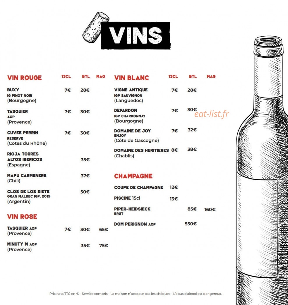 Loka Bar Kitchen — carte page 4
