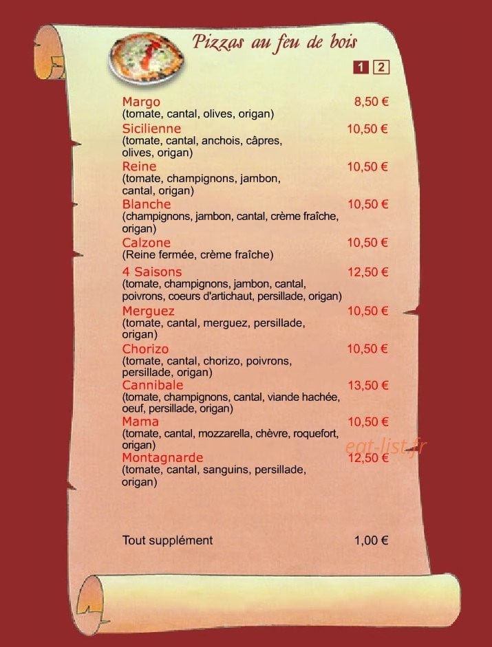 Lou Pantail — carte page 1