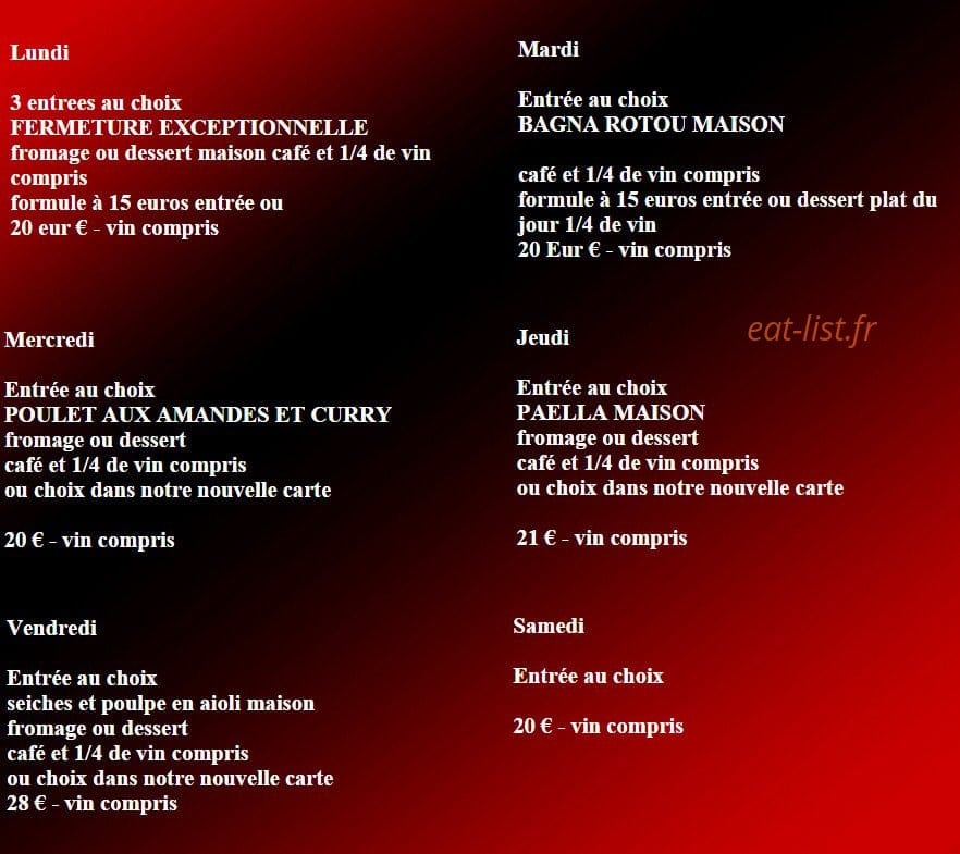 Lou Trambalan — carte page 1