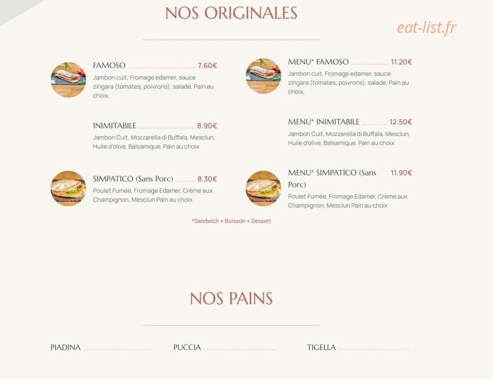 Lunicco — carte page 2