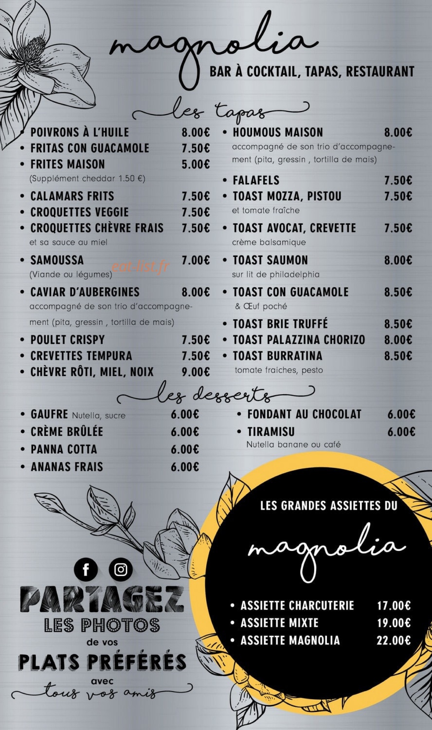 Magnolia — carte page 5