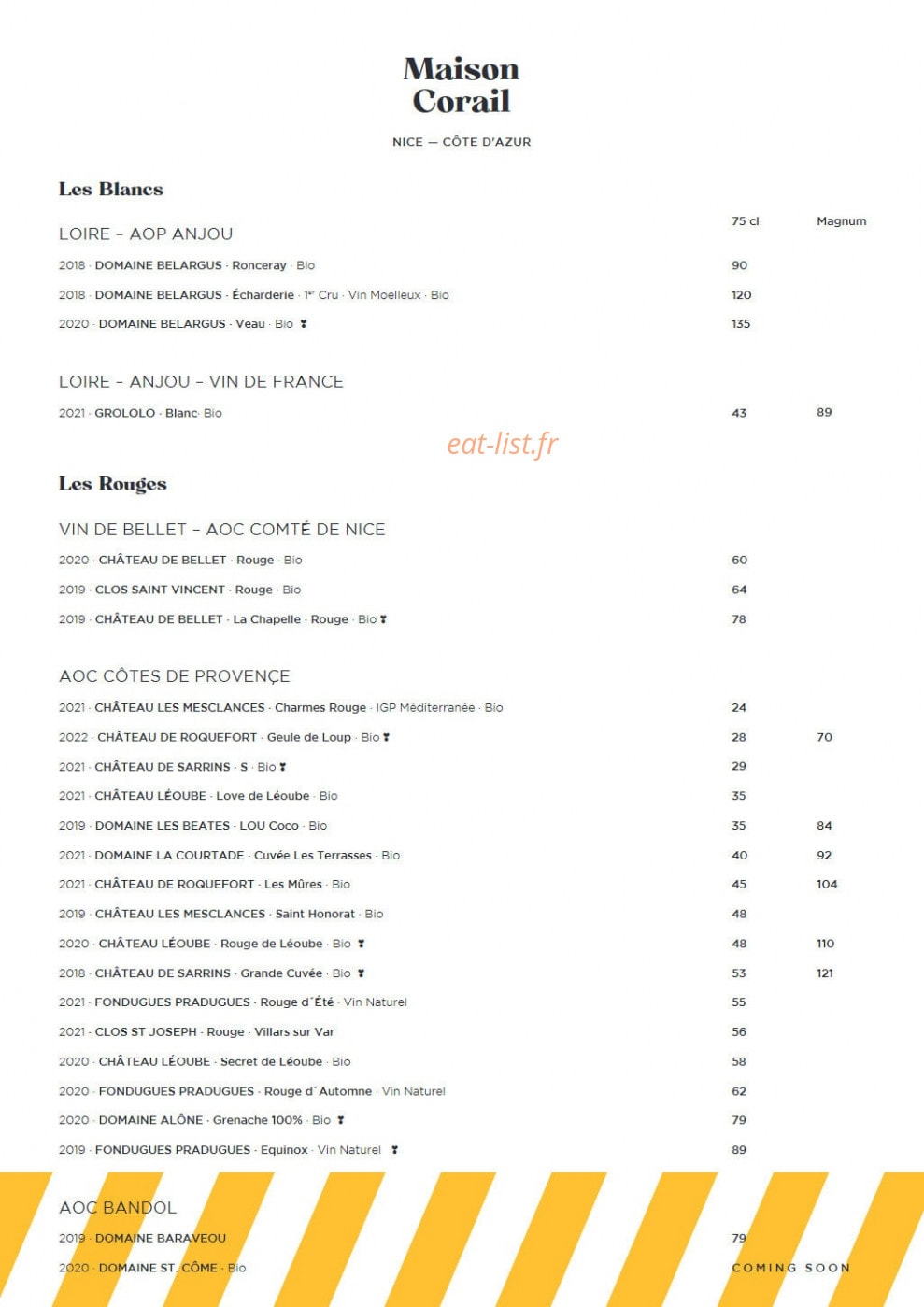 Maison Corail — carte page 5