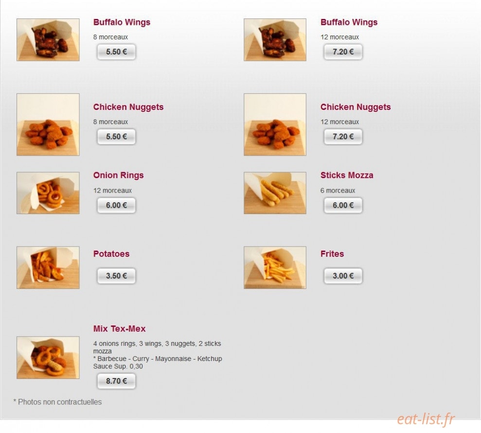 Mambo Pizza — carte page 7