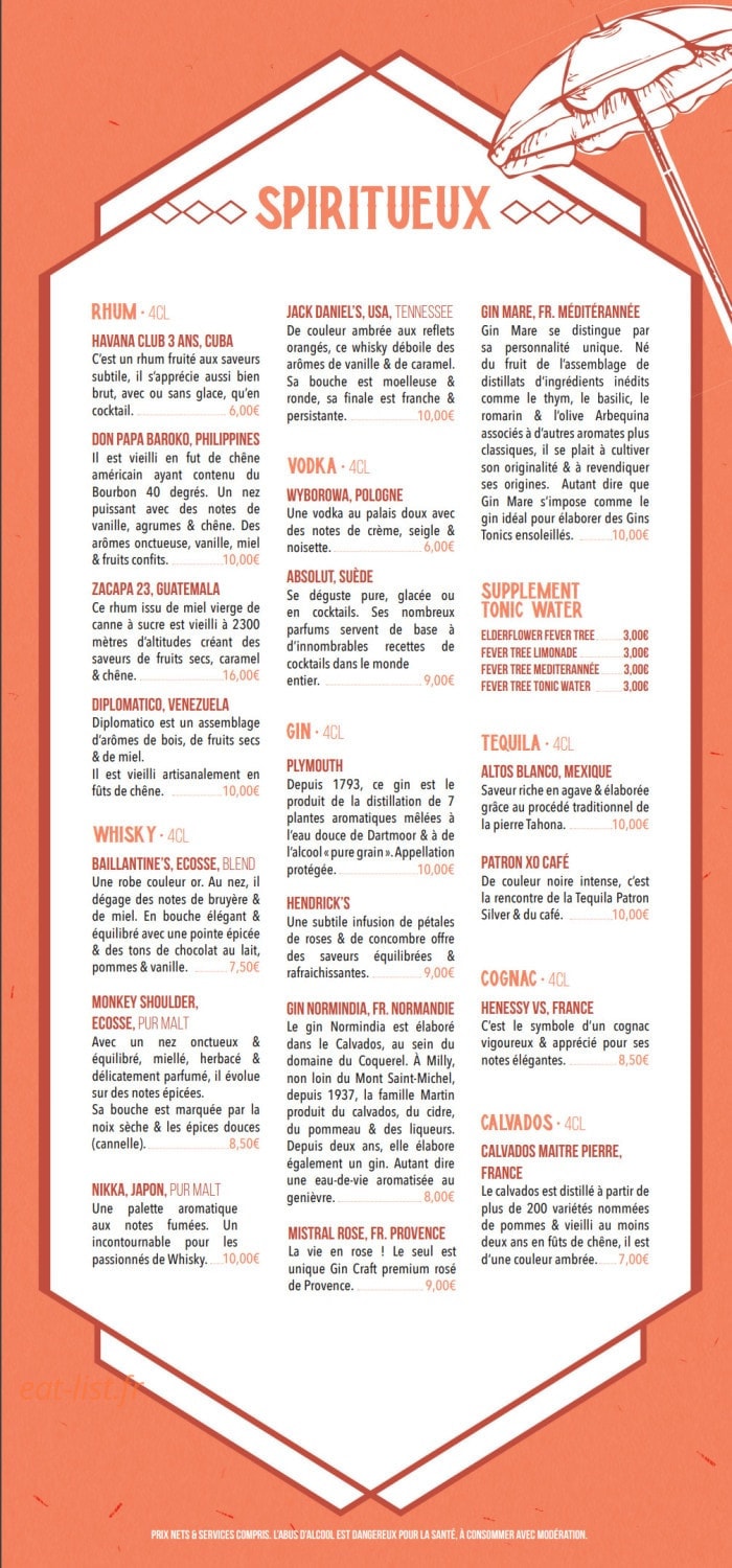 Mamma Mia Saleya — carte page 9