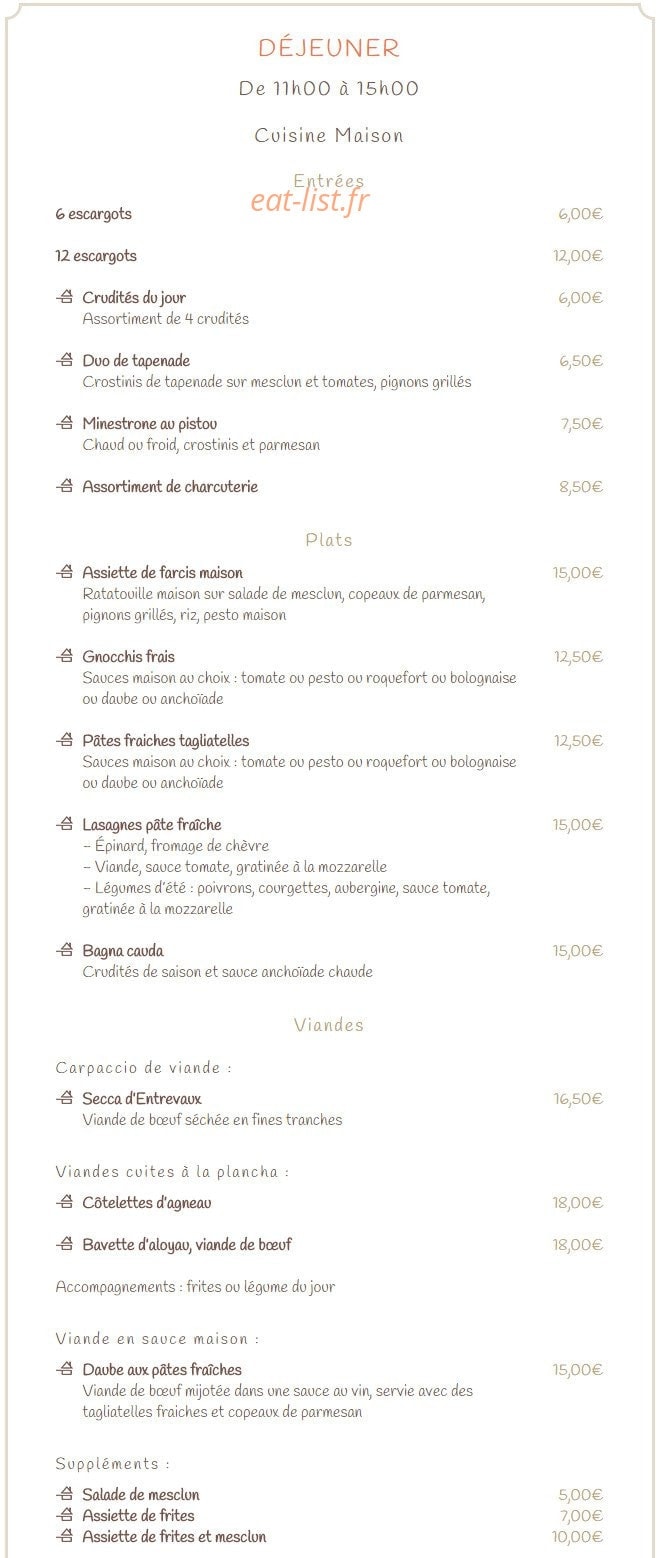 Mangez Moi — carte page 2