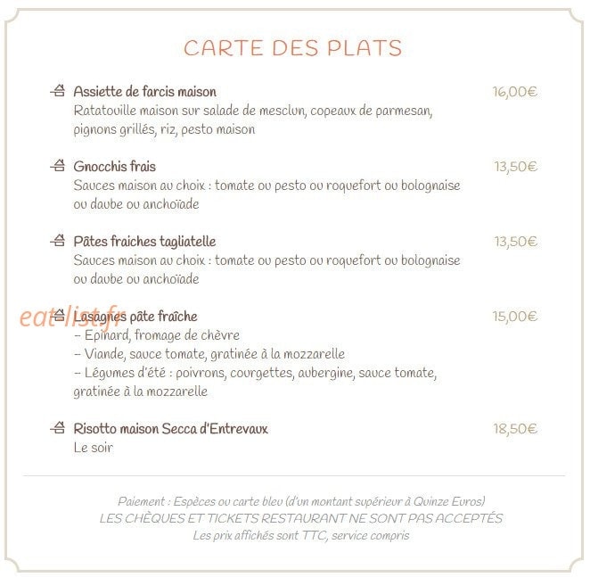 Mangez Moi — carte page 13