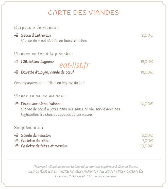 Mangez Moi — carte page 14