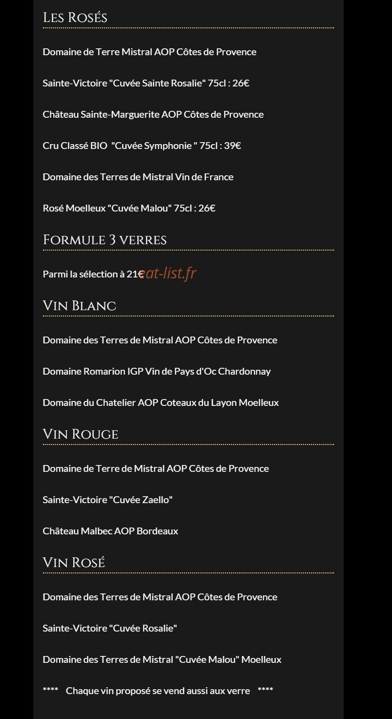 Millésime  Aurélien Nourry — carte page 4