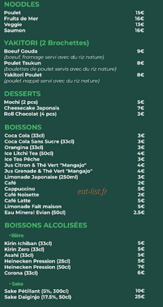 Mon Maki — carte page 5