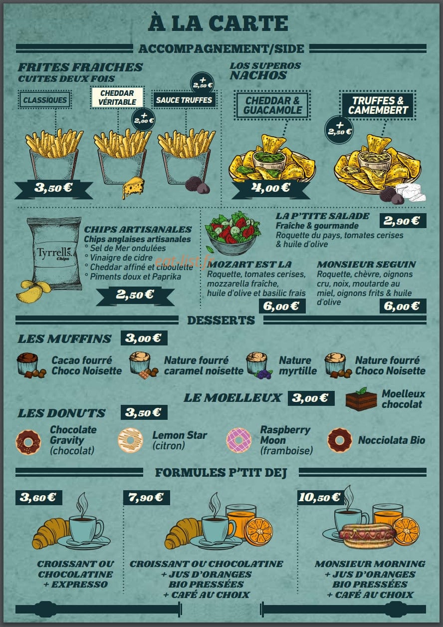 Monsieur Albert — carte page 4