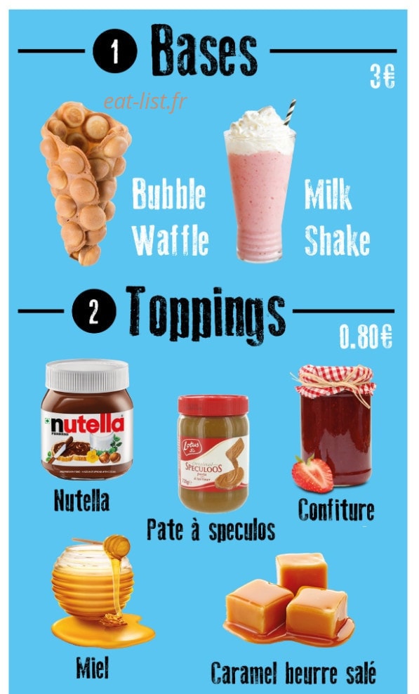 My Gaufre — carte page 1