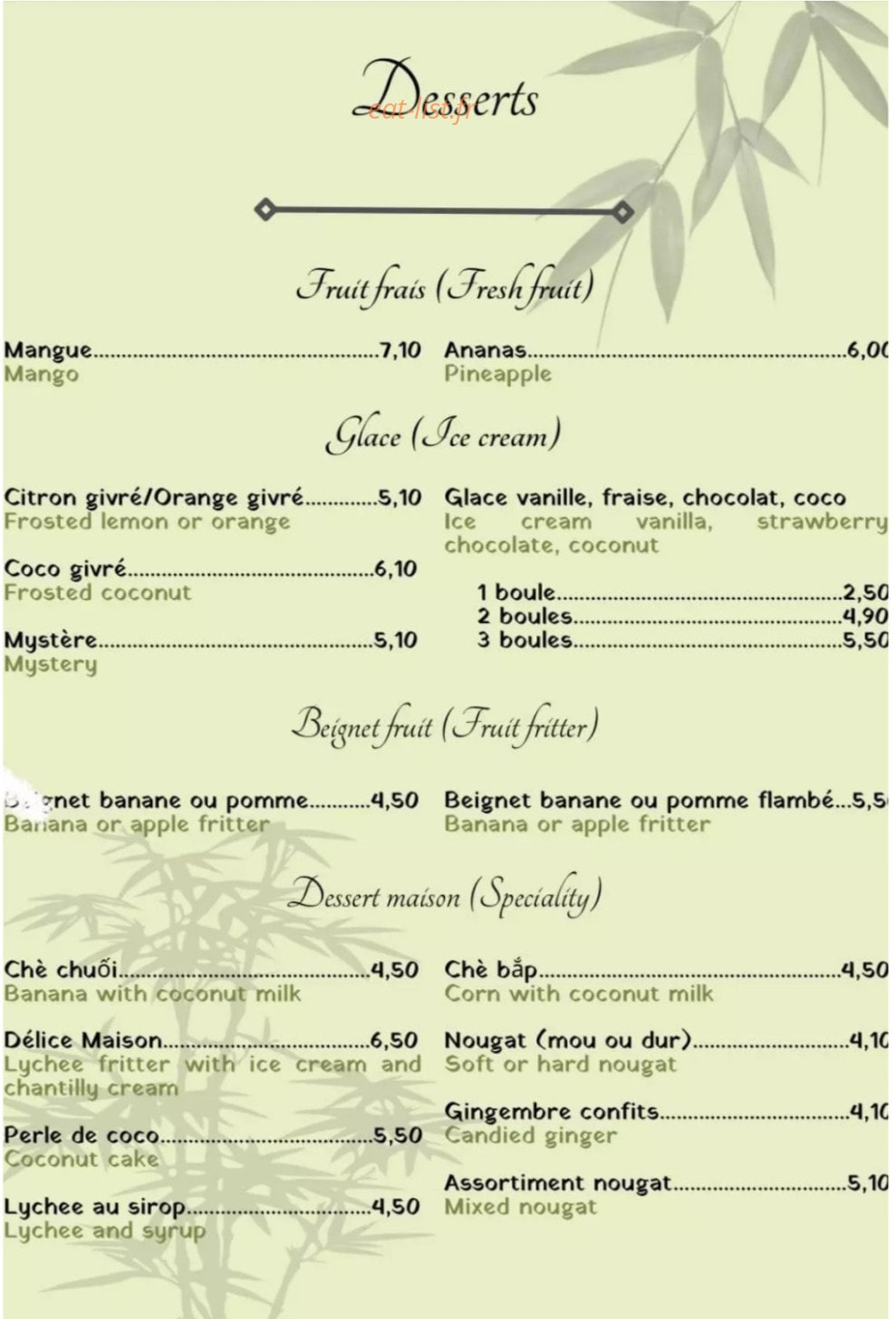 Nha Que — carte page 6