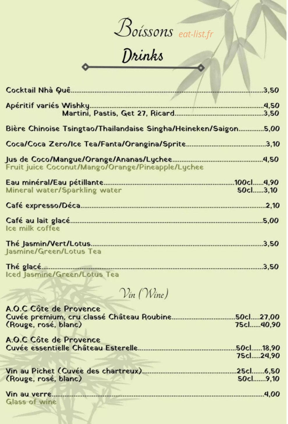 Nha Que — carte page 7