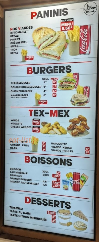 Nice kebab nice — carte page 2