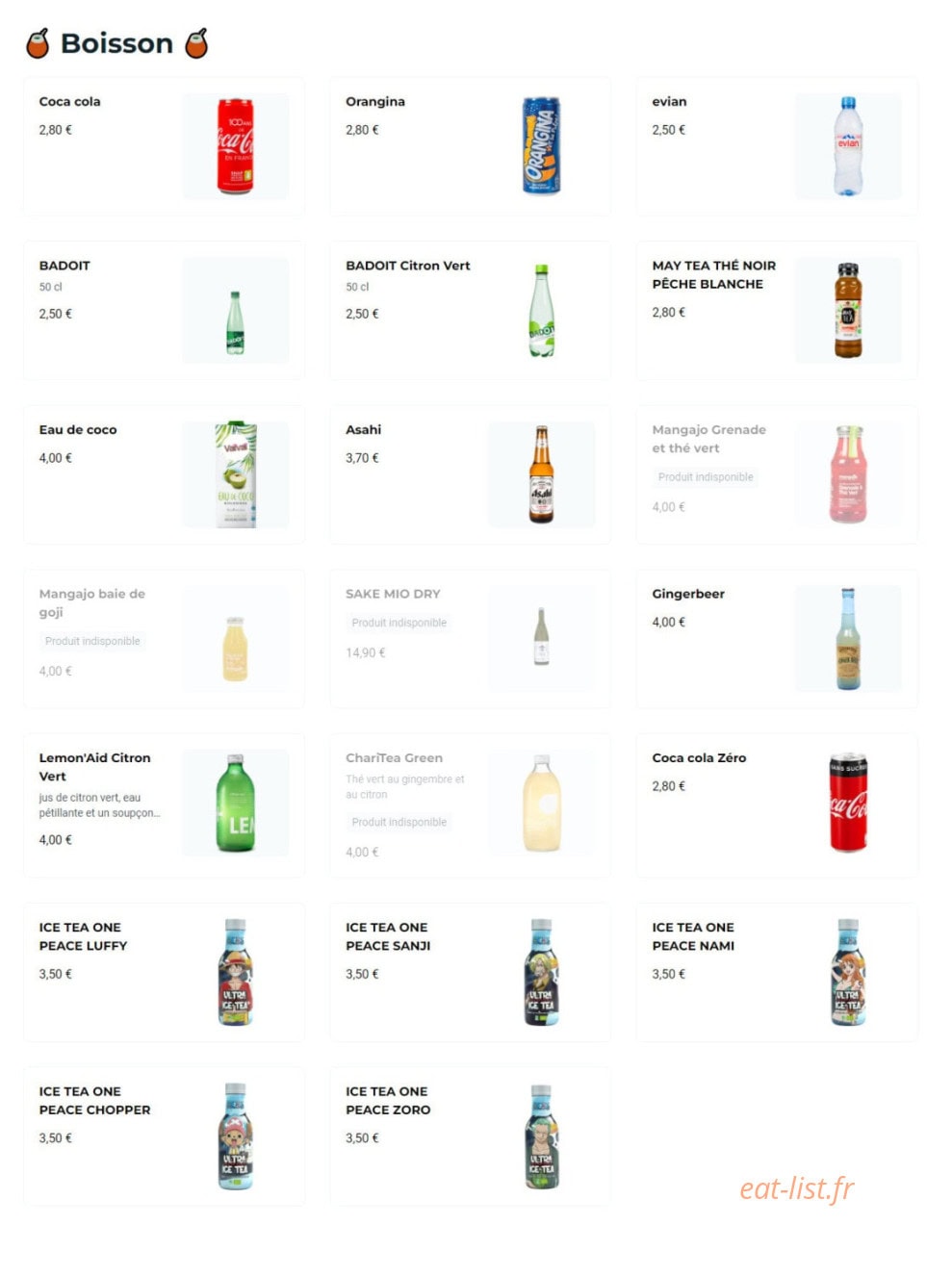NKI sushi — carte page 7