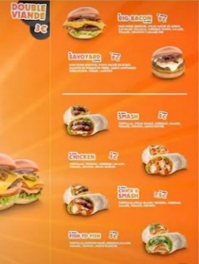 O'Kapsalon — carte page 4