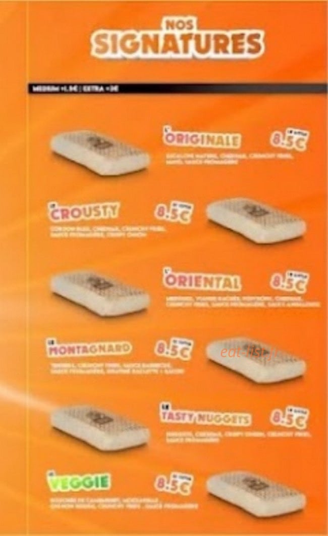 O'Kapsalon — carte page 2