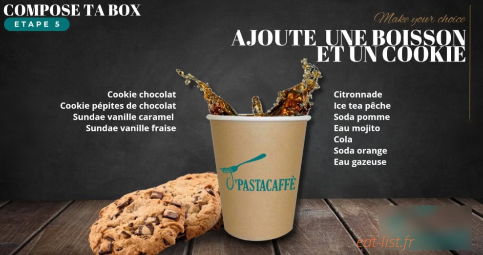 O'PastaCaffe — carte page 7