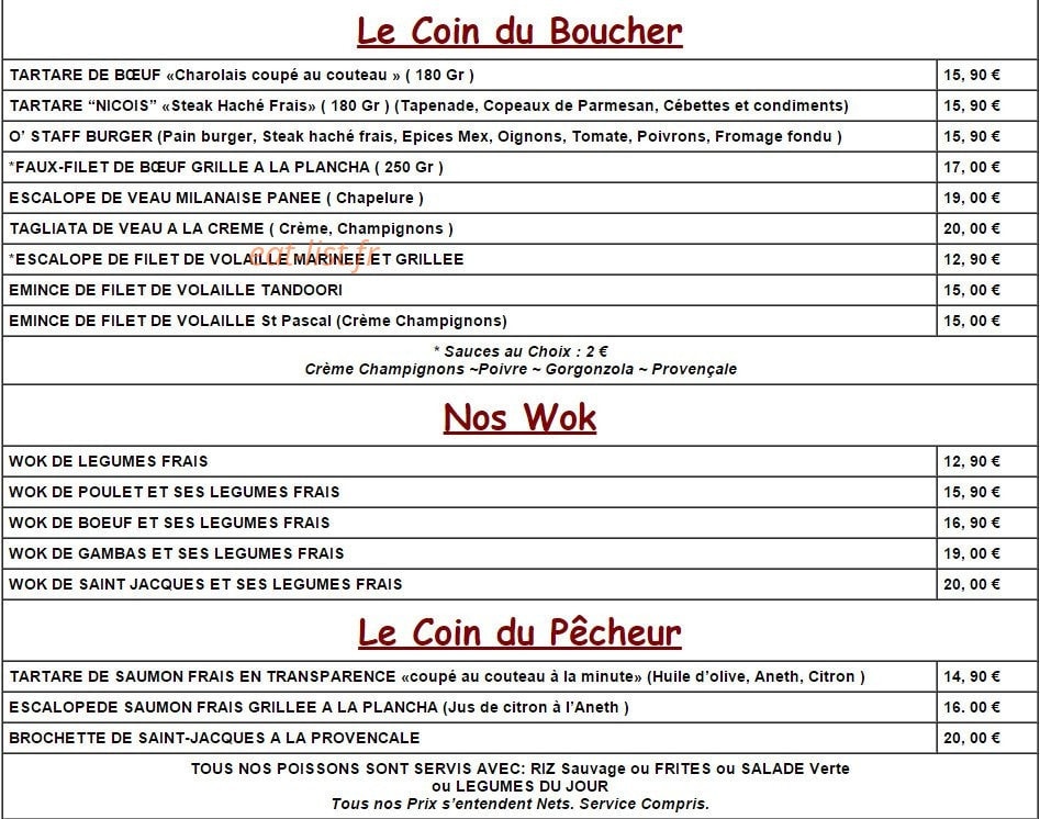 O'Staff — carte page 3