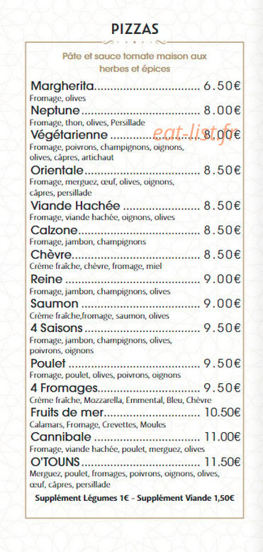 O'Touns — carte page 3