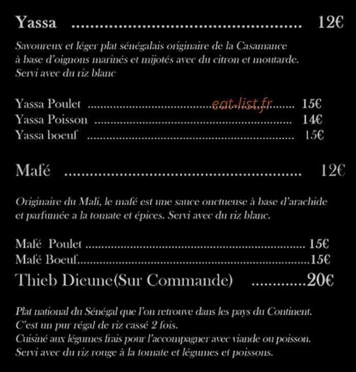 Ô Voodoo — carte page 5