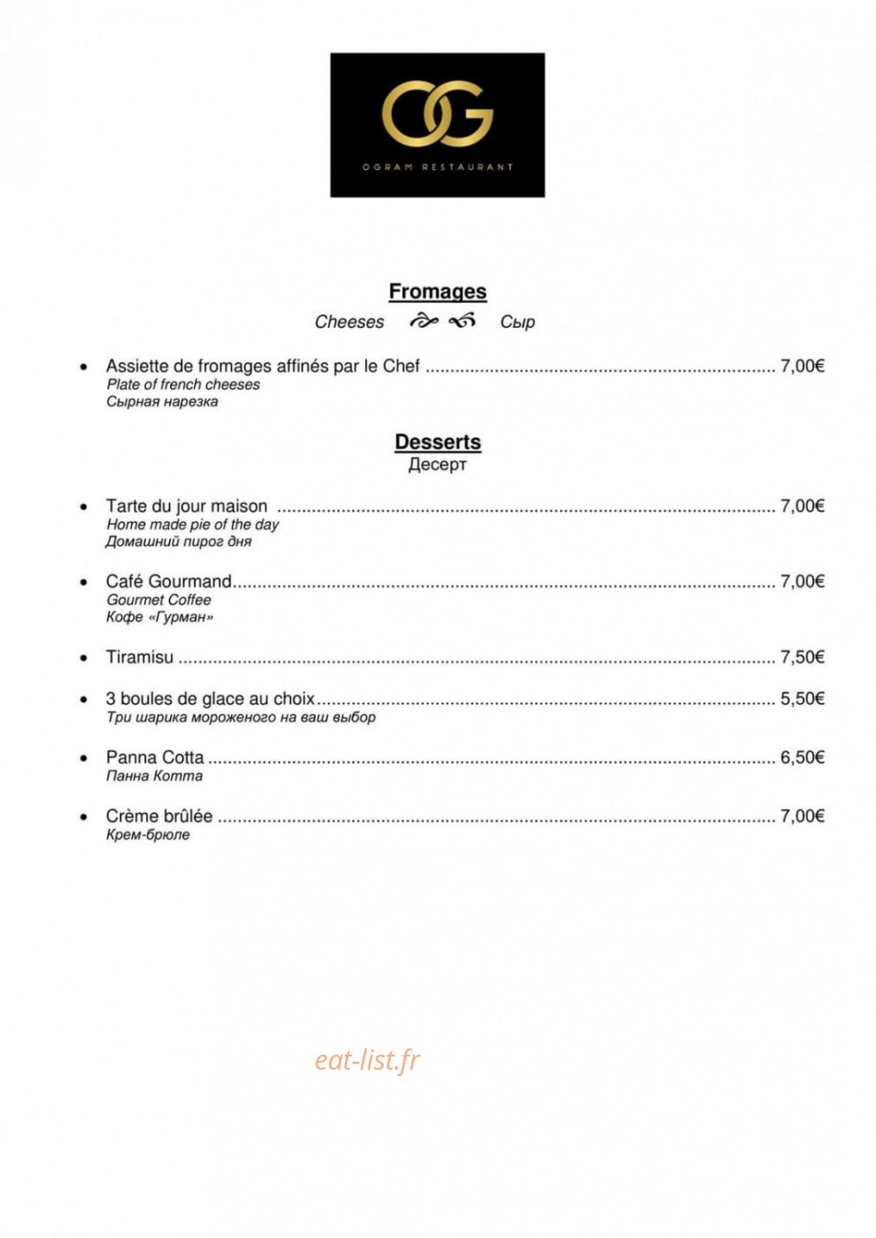 Ogram — carte page 5