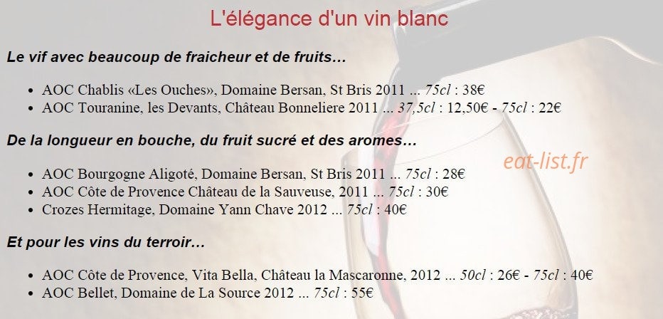 Olive & artichaut — carte page 4