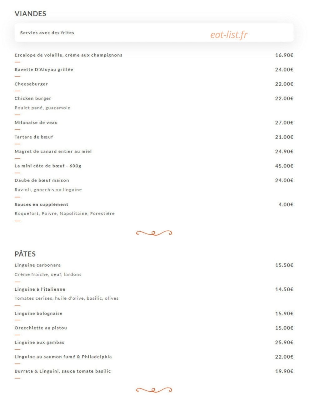 Oscar — carte page 2