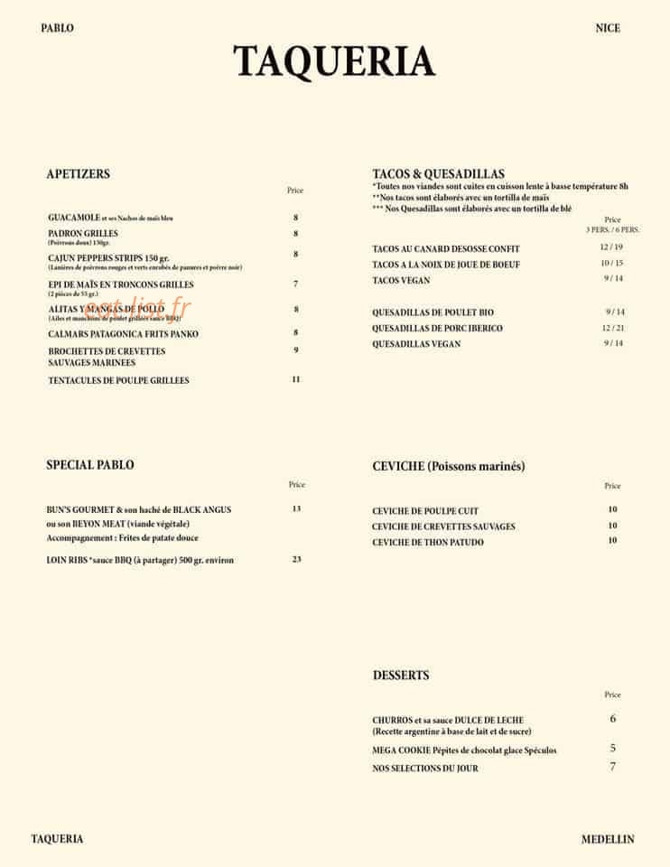 Pablo — carte page 1