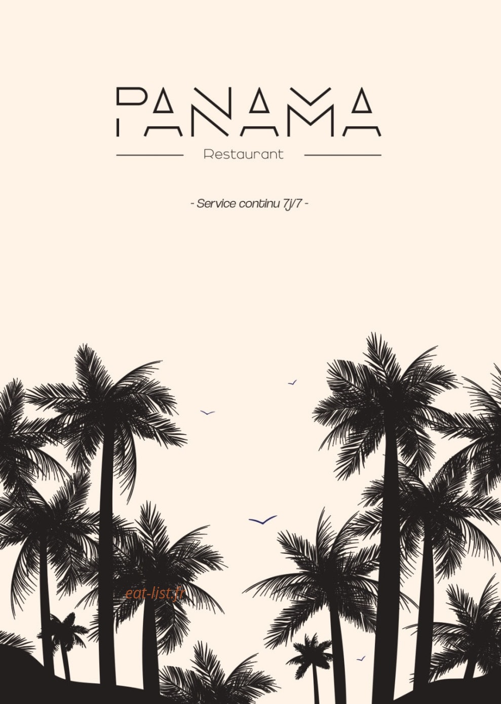 Panama — carte page 1