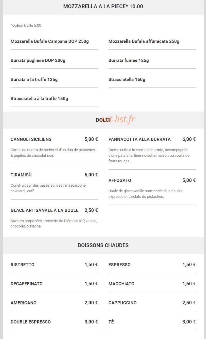 Pappagallo — carte page 2