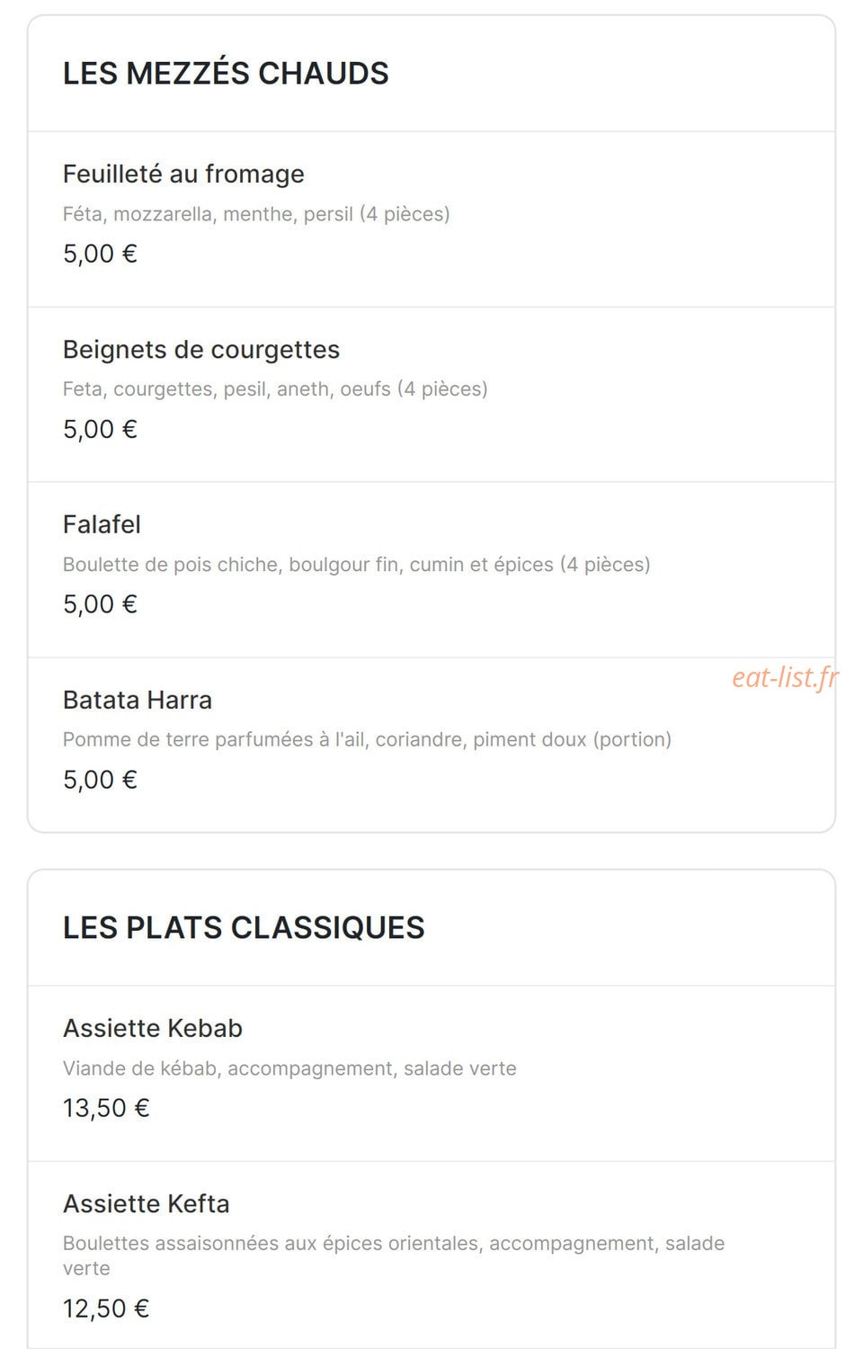 Pera — carte page 5