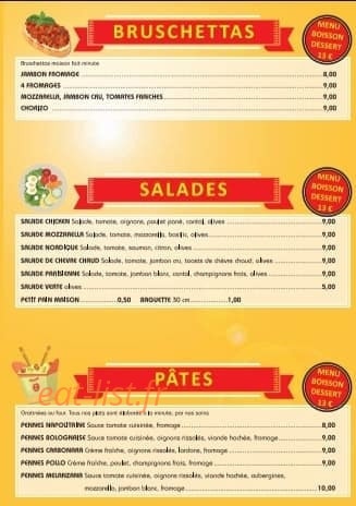 Pizza flo — carte page 3