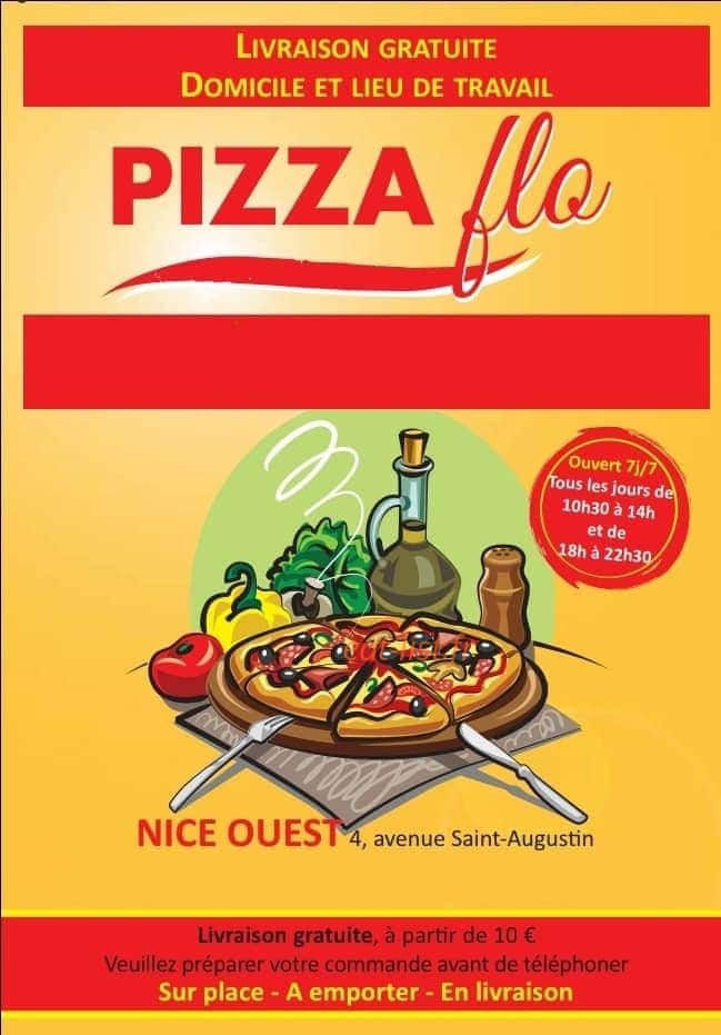 Pizza flo — carte page 1