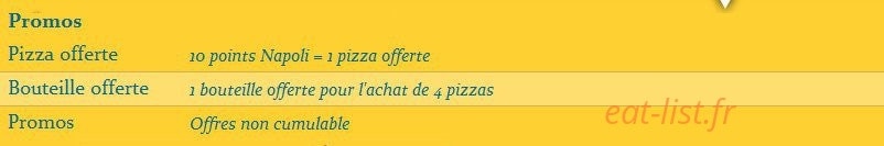 Pizza Napoli — carte page 3