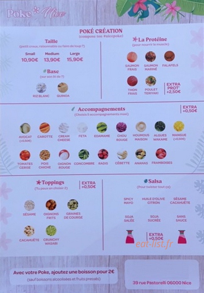 Poke Nice — carte page 1