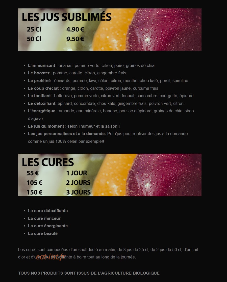 Pota'jus — carte page 1