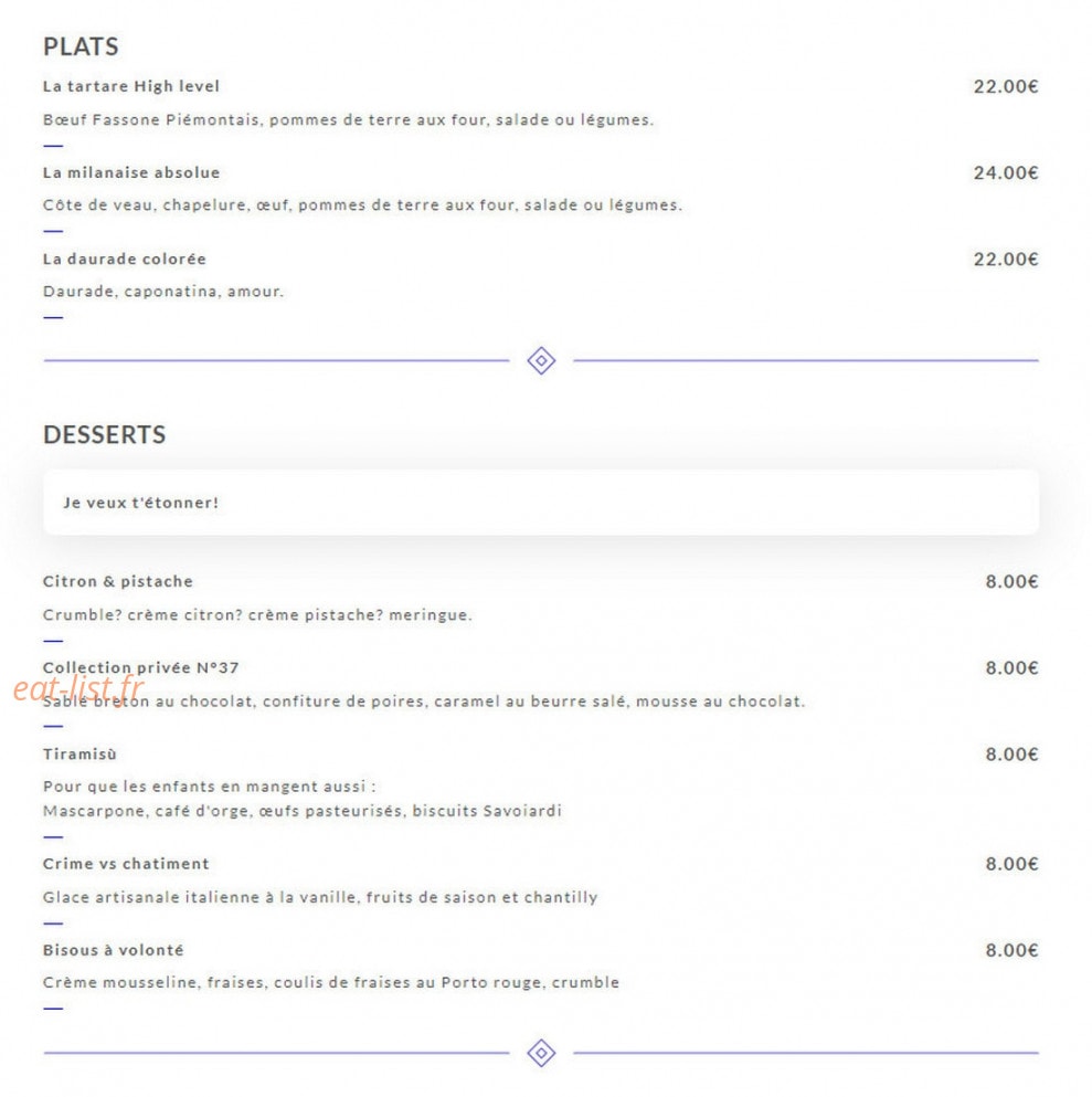 Puro Italiano Vero — carte page 3