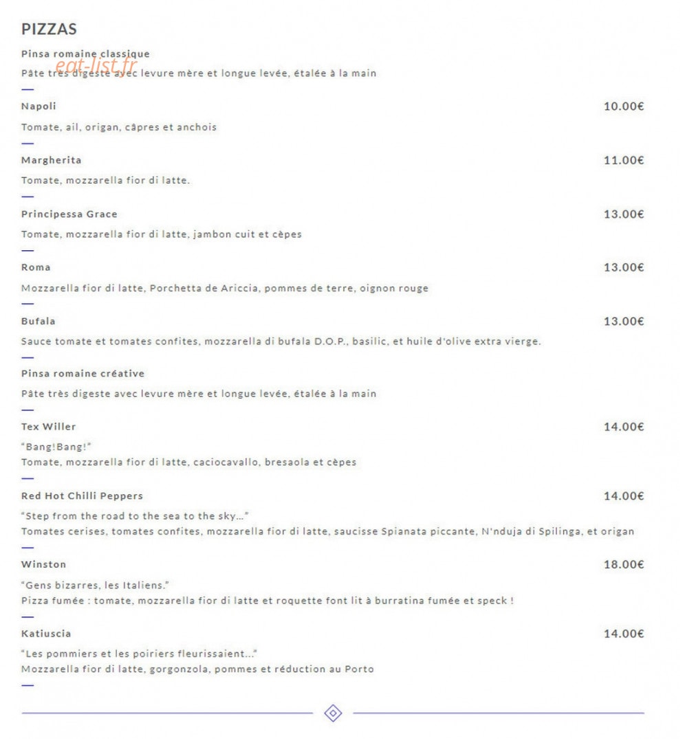 Puro Italiano Vero — carte page 2