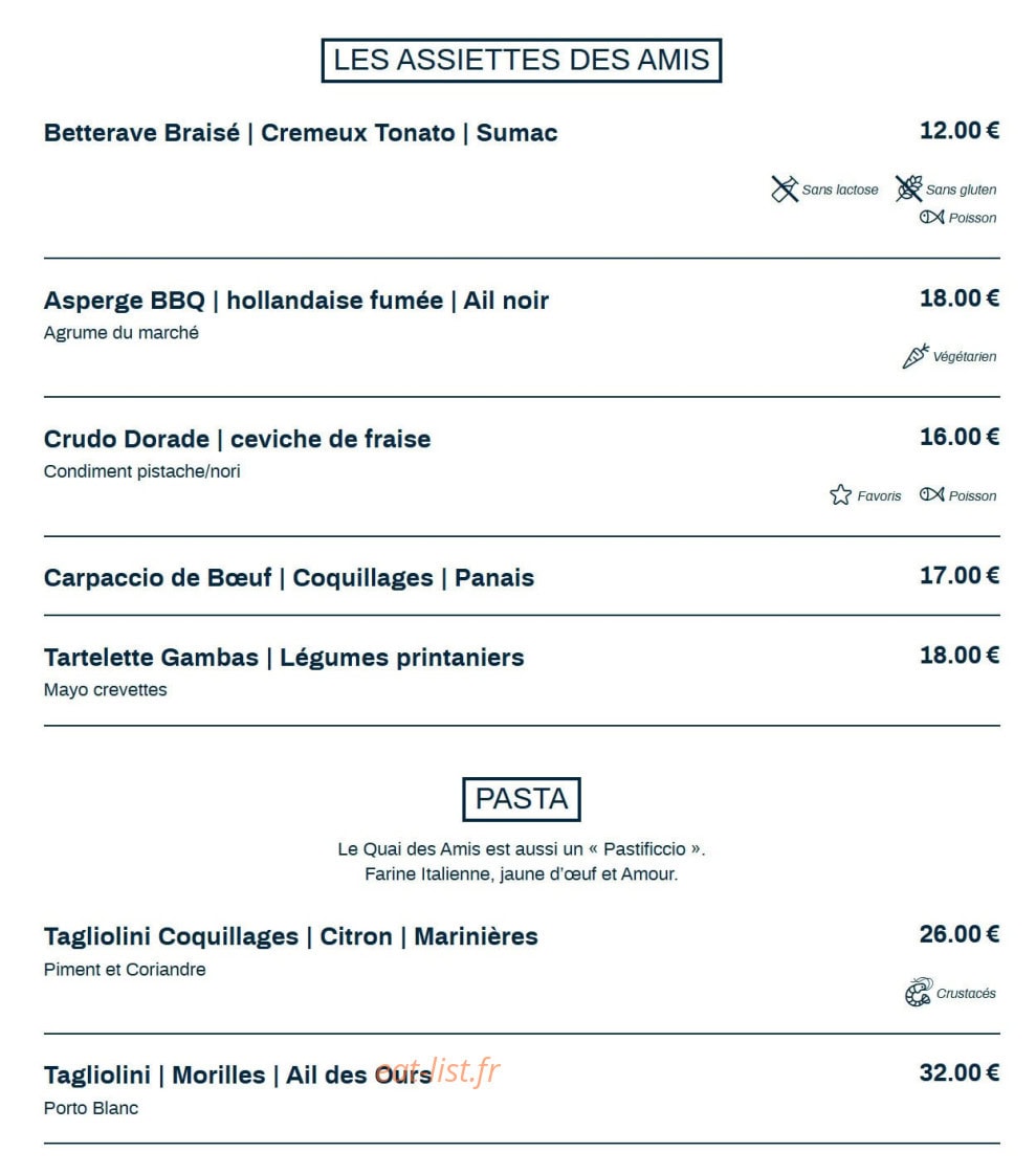 Quai des amis — carte page 3