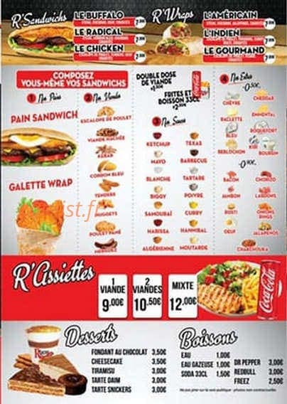 R tacos — carte page 3