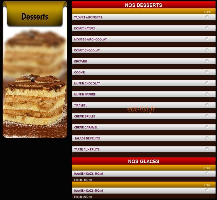 Resto Riviera by Night — carte page 14