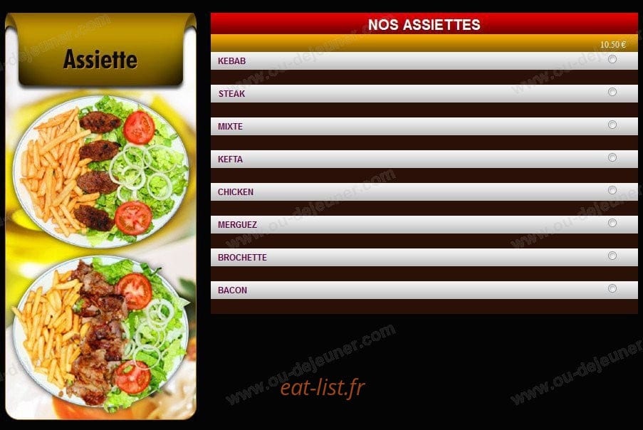 Resto Riviera by Night — carte page 5