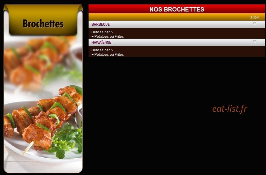 Resto Riviera by Night — carte page 11
