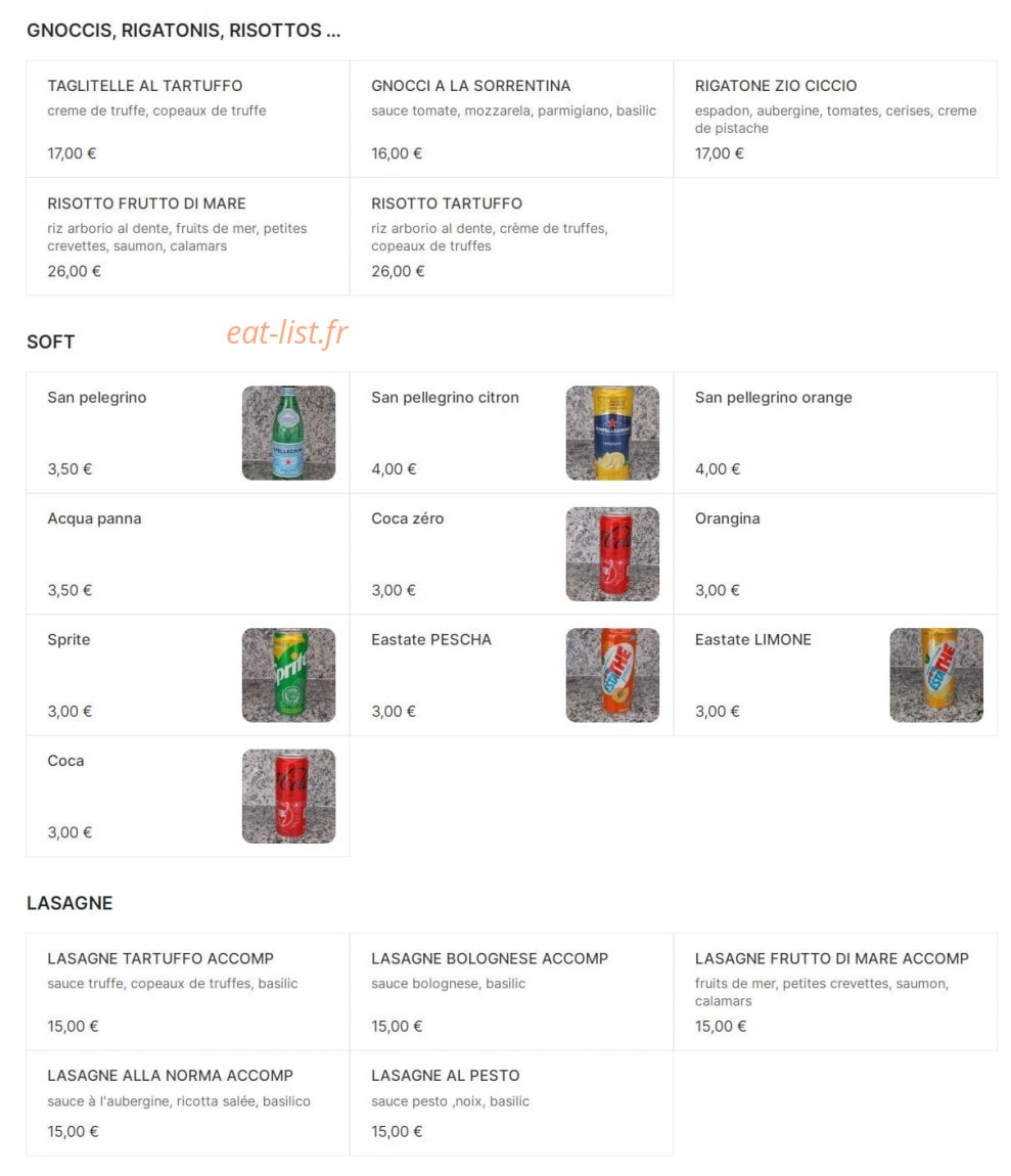 Sapori di Sicilia — carte page 3