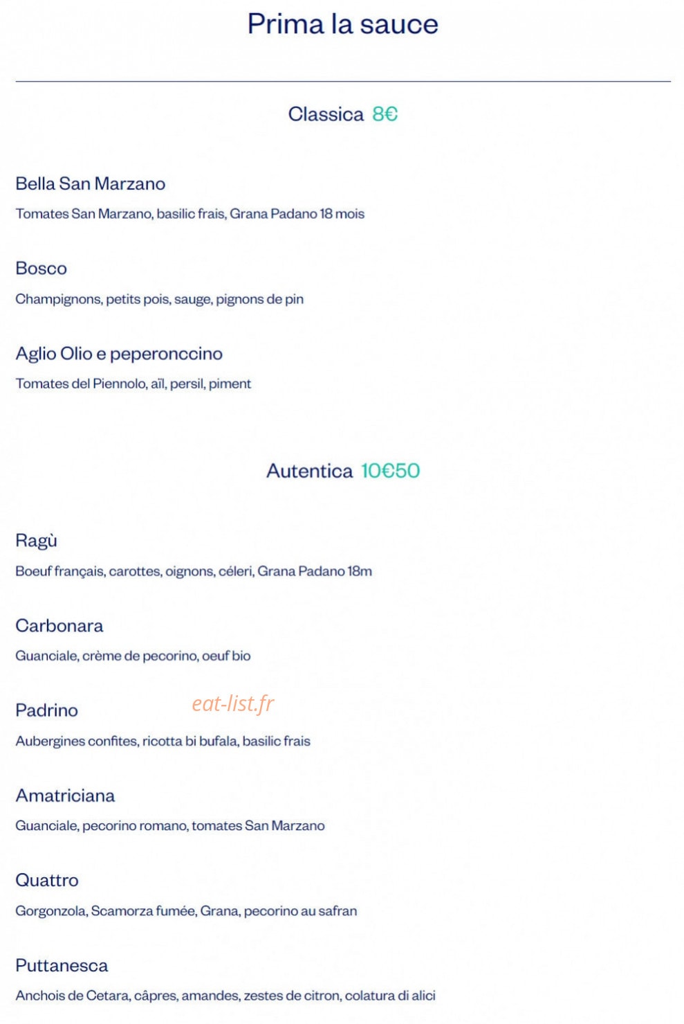 Sfizio — carte page 1